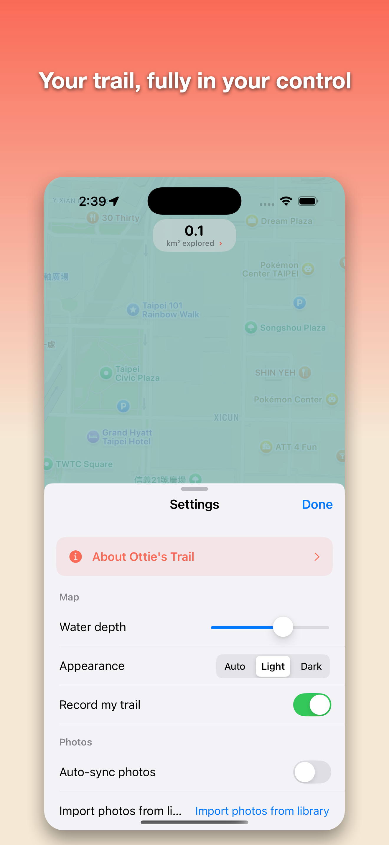 Ottie's Trail — Designed to feel like exploring