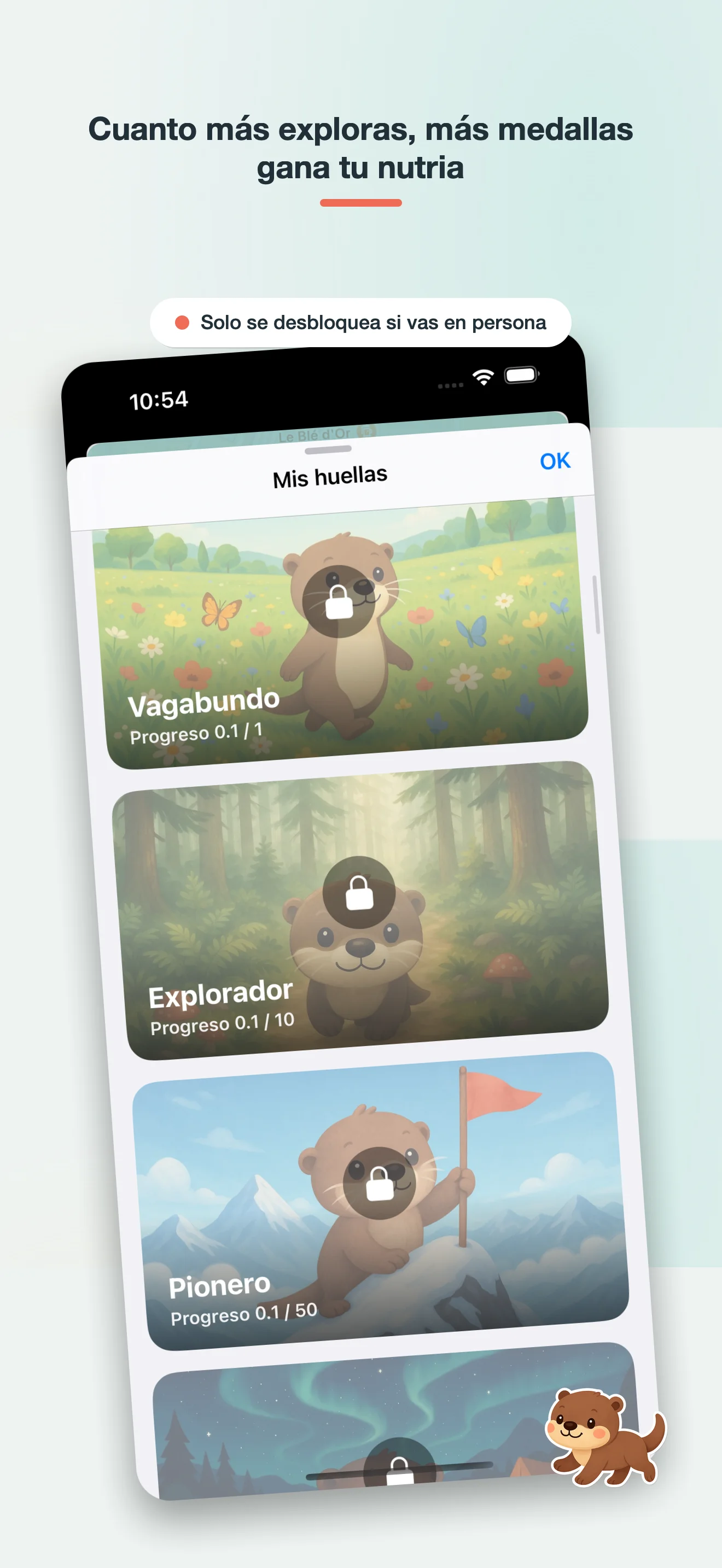 Ottie's Trail — Diseñada para sentirse como explorar