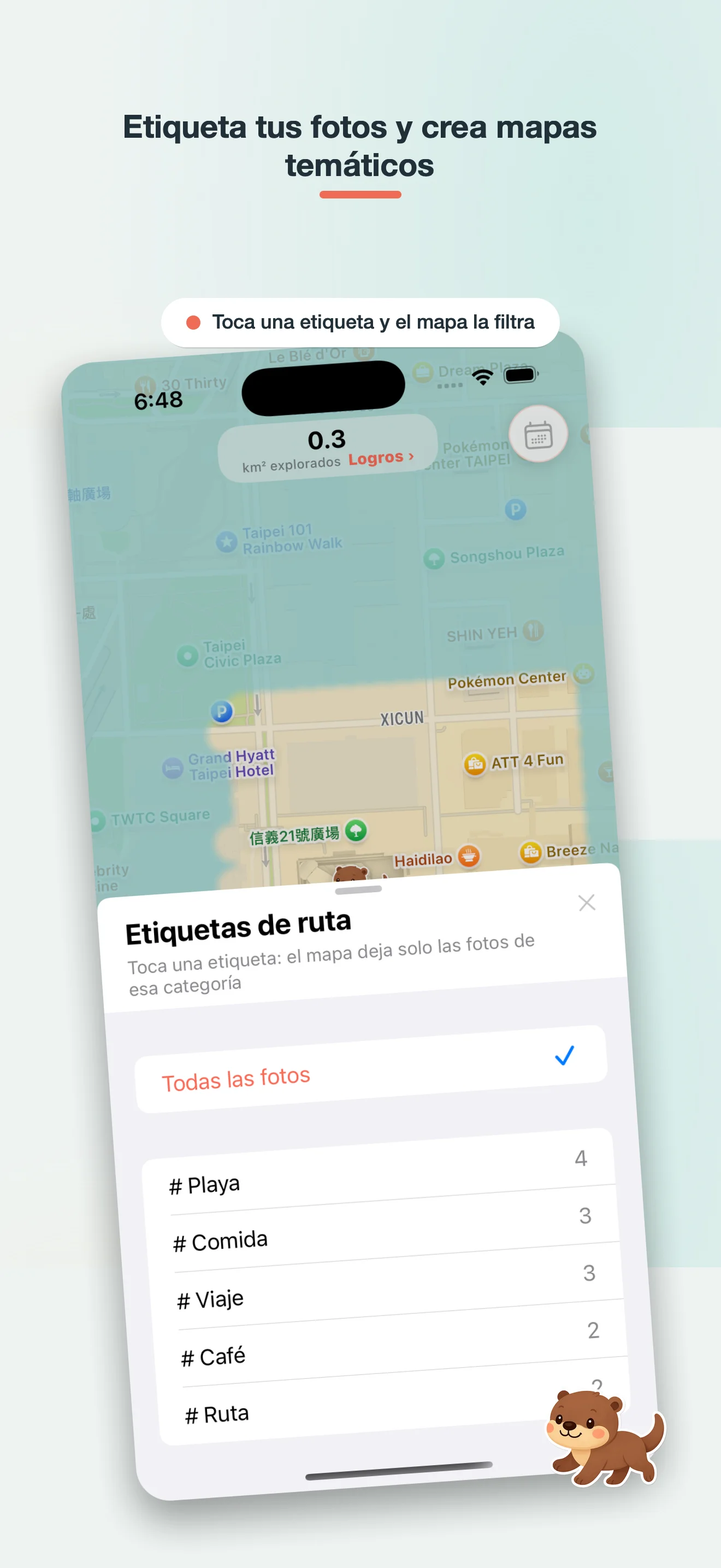 Ottie's Trail — Diseñada para sentirse como explorar