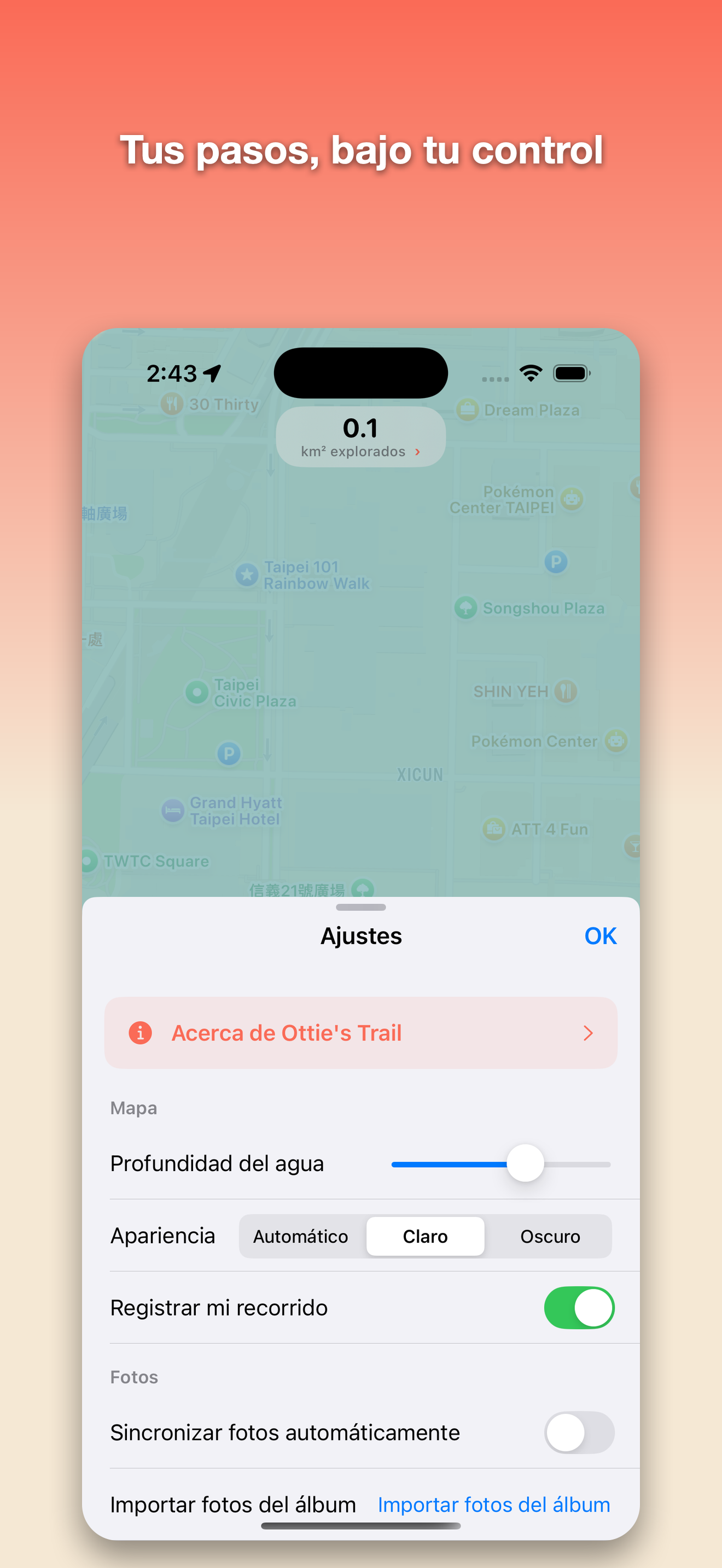 Ottie's Trail — Diseñada para sentirse como explorar