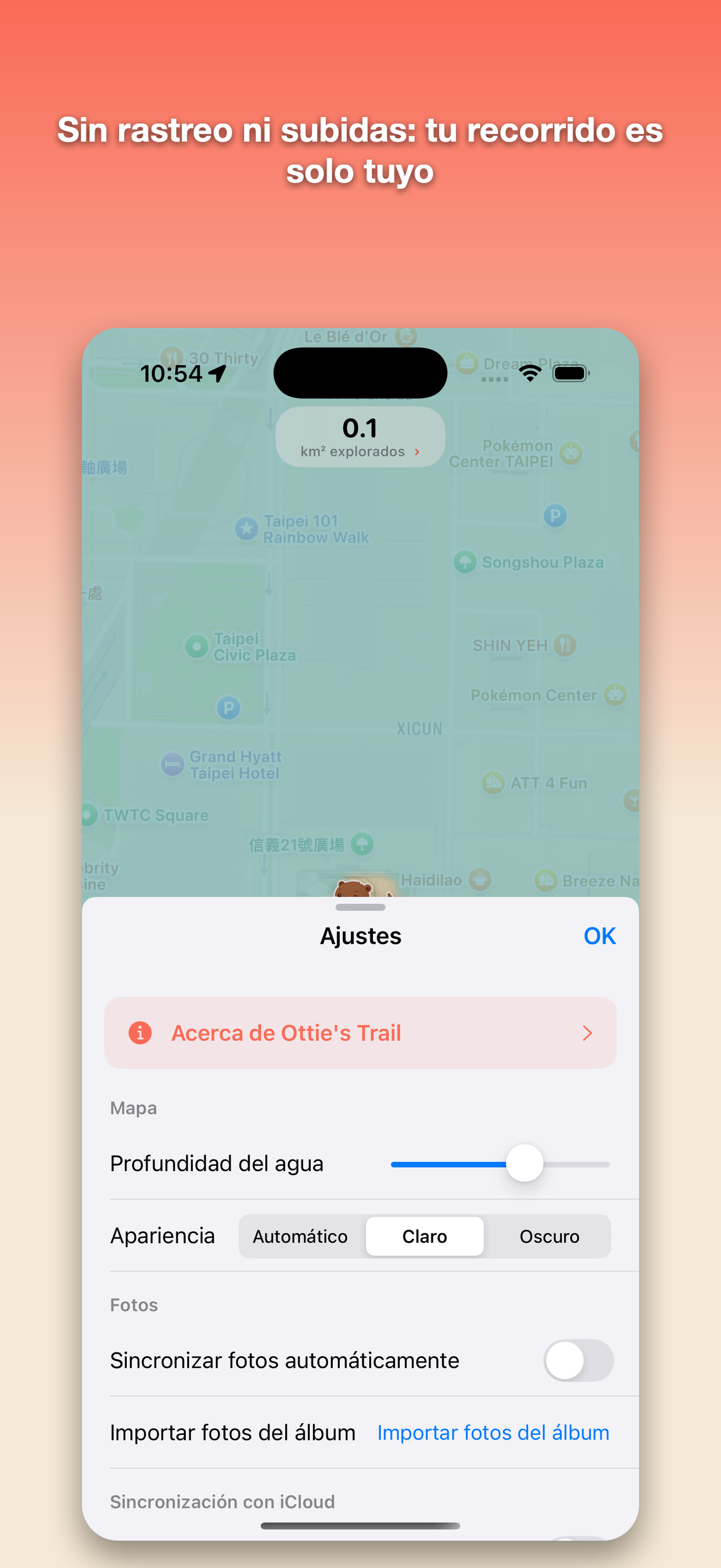 Ottie's Trail — Diseñada para sentirse como explorar